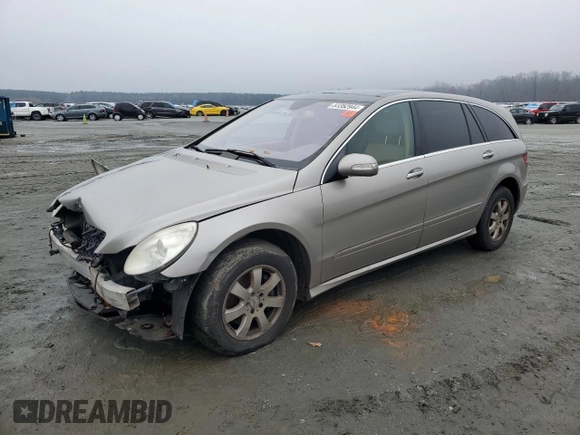 2007 Mercedes-Benz R 3.0L with VIN 4JGCB22E97A048169, listed as a Copart auction lot 83352944 with 232,611 mi miles and Salvage title. Bid and sale history available at DreamBid. Image 1.