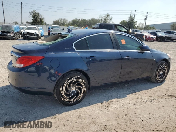2011 Buick Regal CXL RL3 with VIN 2G4GR5EC8B9173967, listed as a Copart auction lot 75872984 with 136,498 mi miles and Non Repairable. Bid and sale history available at carsss.com. Image 3.