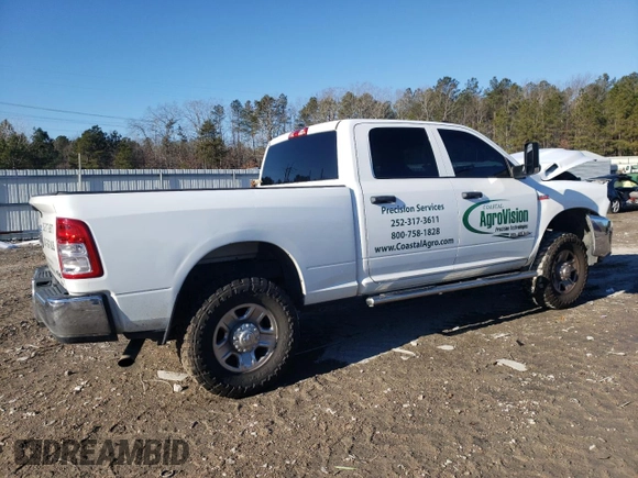 2020 Ram 2500 Tradesman with VIN 3C6UR5CJXLG249356, listed as a Copart auction lot 88628875 with 162,826 mi miles and Salvage Title. Bid and sale history available at carsss.com. Image 3.