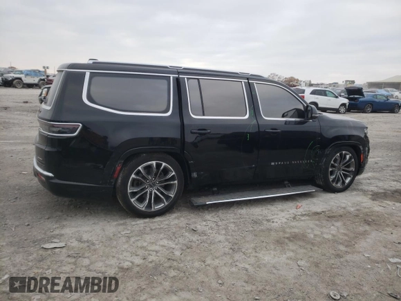 2022 Jeep Grand Wagoneer Series III with VIN 1C4SJVGP5NS153233, listed as a Copart auction lot 82017094 with 45,756 mi miles and Clean title. Bid and sale history available at DreamBid. Image 3.