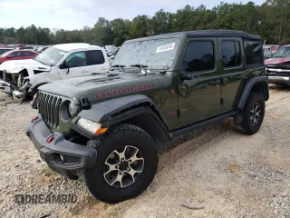 2022 Jeep Wrangler Unlimited Rubicon z VIN 1C4HJXFN1NW176037, wystawiony jako Copart lot #44835045 z przebiegiem 36 043 mil mil oraz Szkoda całkowita • Salvage title. Historia ofert i sprzedaży dostępna na DreamBid. Obrazek 1.
