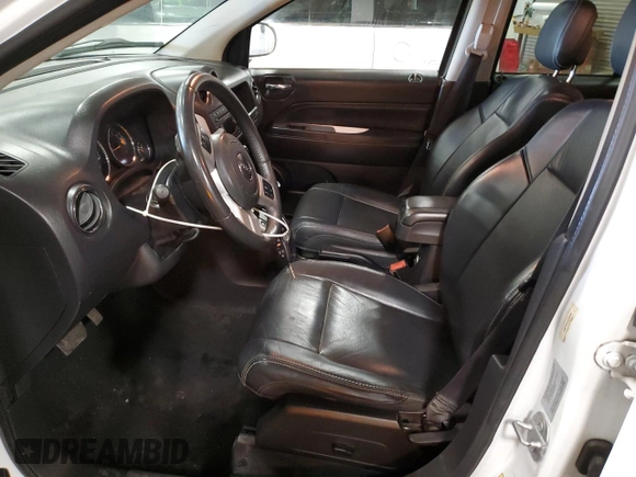 2016 Jeep Compass Latitude with VIN 1C4NJCEA1GD784522, listed as a Copart auction lot 48500095 with 134,642 mi miles and Clean Title. Bid and sale history available at carsss.com. Image 7.