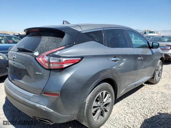 2017 Nissan Murano SL with VIN 5N1AZ2MH9HN171944, listed as a Copart auction lot 69045184 with 52,217 mi miles and Salvage Title. Bid and sale history available at carsss.com. Image 3.