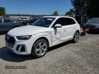 2022 Audi Q5 S line Premium Plus с VIN WA1EAAFY2N2124721, выставлен на аукционе Copart как лот 66202045 с пробегом 45 059 миль миль и Списание • Salvage title. История ставок и продаж доступна на DreamBid. Изображение 1.