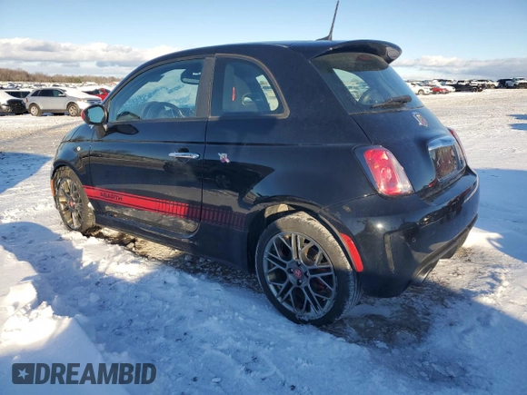 2017 FIAT 500 Abarth z VIN 3C3CFFFH3HT522586, wystawiony jako Copart lot #83352004 z przebiegiem 80 600 mil mil oraz Szkoda całkowita • Salvage title. Historia ofert i sprzedaży dostępna na DreamBid. Obrazek 2.