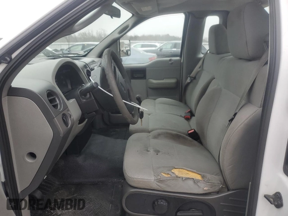 2008 Ford F-150 XL with VIN 1FTRF12298KB29848, listed as a Copart auction lot 84317654 with 252,162 mi miles and Clean Title. Bid and sale history available at carsss.com. Image 7.