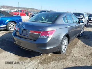 2011 Honda Accord EX-L with VIN 1HGCP3F82BA025522, listed as a IAAI auction lot 41125402 with 119,087 mi miles and . Bid and sale history available at DreamBid. Image 4.