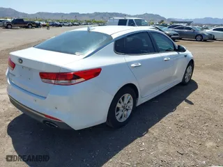2016 Kia Optima LX with VIN 5XXGT4L33GG033022, listed as a IAAI auction lot 41981693 with 137,996 mi miles. Bid and sale history available at carsss.com. Image 4.