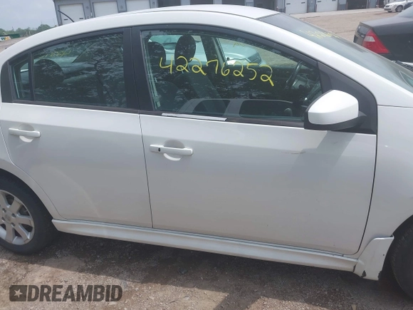2011 Nissan Sentra S with VIN 3N1AB6AP2BL710412, listed as a IAAI auction lot 42276252 with 197,441 mi miles and . Bid and sale history available at DreamBid. Image 14.