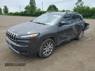 2018 Jeep Cherokee Limited z VIN 1C4PJMDX2JD535187, wystawiony jako Copart lot #61587885 z przebiegiem 142 982 mil mil oraz Szkoda całkowita • Salvage title. Historia ofert i sprzedaży dostępna na DreamBid. Obrazek 1.