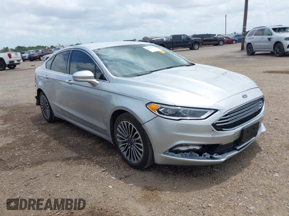 2017 Ford Fusion SE with VIN 3FA6P0H91HR194838, listed as a IAAI auction lot 42041157 with 161,667 mi miles and . Bid and sale history available at DreamBid. Image 1.