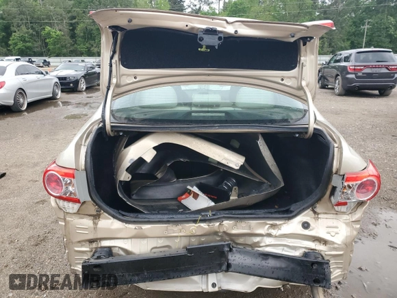 2013 Toyota Corolla L with VIN 5YFBU4EE4DP162198, listed as a Copart auction lot 51918785 with 112,669 mi miles and Salvage Title. Bid and sale history available at carsss.com. Image 6.