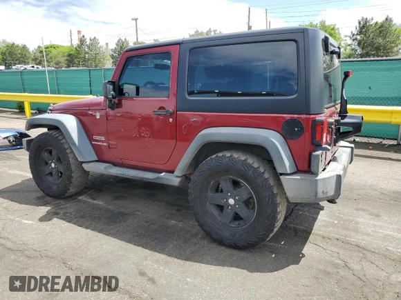 2012 Jeep Wrangler Sport with VIN 1C4AJWAG4CL278063, listed as a Copart auction lot 56313005 with 109,998 mi miles and Salvage title. Bid and sale history available at DreamBid. Image 2.