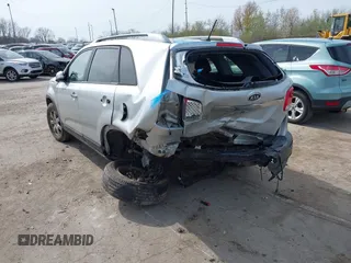 2011 Kia Sorento LX with VIN 5XYKT3A13BG144387, listed as a IAAI auction lot 42061865 with 67,457 mi miles. Bid and sale history available at carsss.com. Image 3.