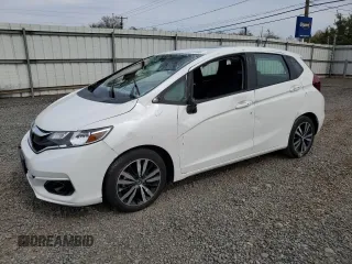 2019 Honda Fit EX z VIN 3HGGK5H86KM716841, wystawiony jako Copart lot #53791865 z przebiegiem 47 565 mil mil oraz Szkoda całkowita • Salvage title. Historia ofert i sprzedaży dostępna na DreamBid. Obrazek 1.