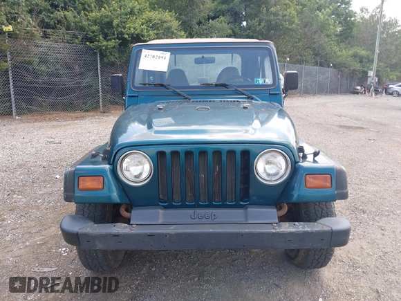 1997 Jeep Wrangler SE with VIN 1J4FY29P2VP446769, listed as a IAAI auction lot 42782194 with 98,352 mi miles and . Bid and sale history available at DreamBid. Image 6.