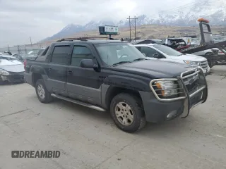 2006 Chevrolet Avalanche Z71 with VIN 3GNEK12Z46G189202, listed as a Copart auction lot 87802725 with 203,812 mi miles and Salvage Title. Bid and sale history available at carsss.com. Image 4.