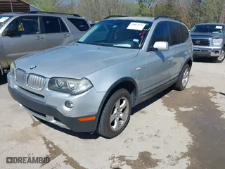 2007 BMW X3 3.0si with VIN WBXPC93467WF23755, listed as a IAAI auction lot 41862972 with 97,477 mi miles. Bid and sale history available at carsss.com. Image 2.