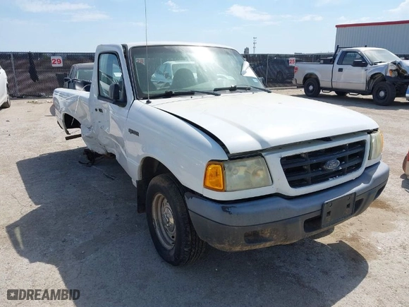 2002 Ford Ranger XL with VIN 1FTYR10D42PB65755, listed as a IAAI auction lot 42049504 with 242,231 mi miles. Bid and sale history available at carsss.com. Image 1.