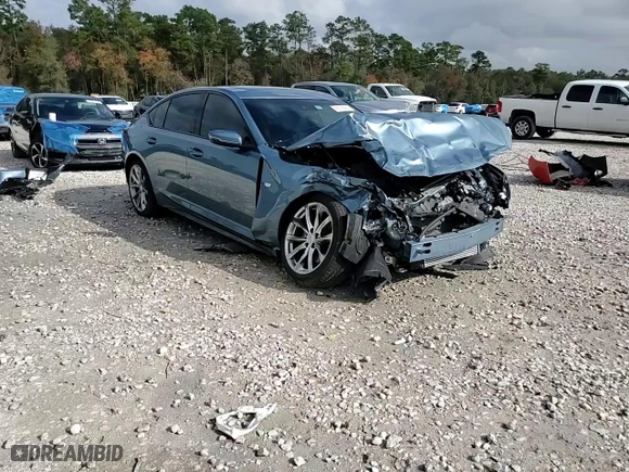 2024 Cadillac CT5 Sport with VIN 1G6DP5RK5R0129186, listed as a Copart auction lot 85107474 with 11,880 mi miles and Salvage Title. Bid and sale history available at carsss.com. Image 14.