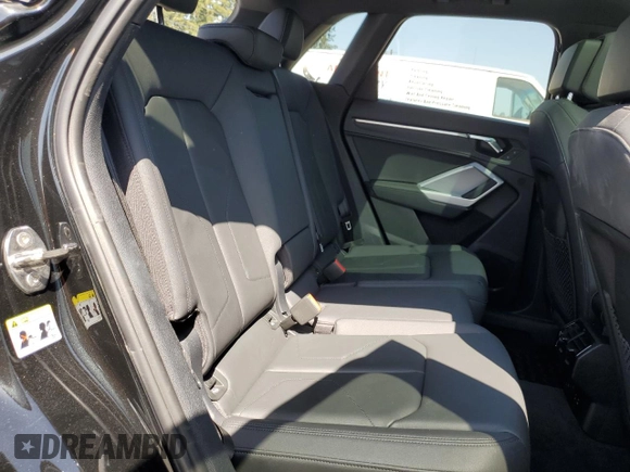 2022 Audi Q3 S line Premium with VIN WA1DECF37N1048323, listed as a Copart auction lot 53668575 with 27,493 mi miles and Salvage Title. Bid and sale history available at carsss.com. Image 11.