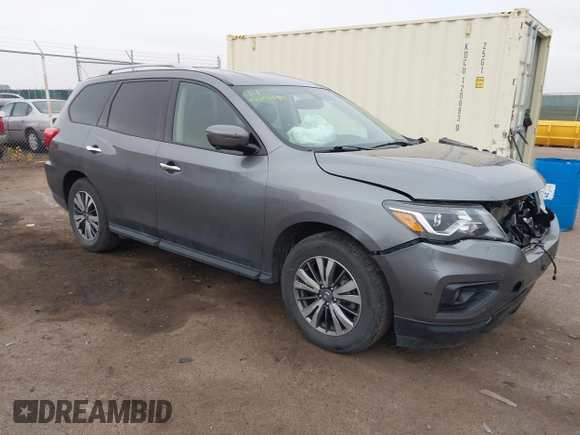 2019 Nissan Pathfinder SL with VIN 5N1DR2MN9KC641914, listed as a IAAI auction lot 40698840 with 173,515 mi miles and . Bid and sale history available at DreamBid. Image 1.