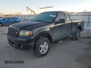 2008 Ford F-150 XL with VIN 1FTRF14W48KE24792, listed as a Copart auction lot 89286445 with 221,905 mi miles and Salvage Title. Bid and sale history available at carsss.com. Image 1.