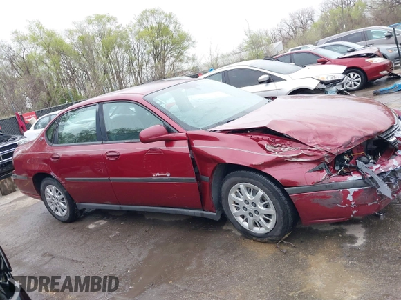 2005 Chevrolet Impala with VIN 2G1WF52E759282464, listed as a IAAI auction lot 41939488 with 236,212 mi miles and . Bid and sale history available at DreamBid. Image 13.