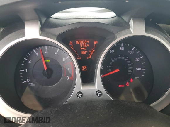 2013 Nissan Juke SL z VIN JN8AF5MV9DT222244, wystawiony jako Copart lot #59609995 z przebiegiem 169 024 mil mil oraz Szkoda całkowita • Salvage title. Historia ofert i sprzedaży dostępna na DreamBid. Obrazek 9.