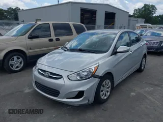 2016 Hyundai Accent SE with VIN KMHCT4AE6GU983139, listed as a IAAI auction lot 42475735 with 92,326 mi miles and . Bid and sale history available at DreamBid. Image 2.