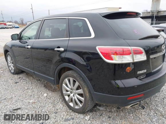 2009 Mazda CX-9 Touring with VIN JM3TB38A990170982, listed as a IAAI auction lot 41211289 with Not Provided miles. Bid and sale history available at carsss.com. Image 3.