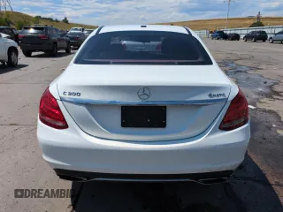 2015 Mercedes-Benz C 300 Luxury with VIN 55SWF4KB2FU008978, listed as a Copart auction lot 65449275 with 123,003 mi miles and Salvage title. Bid and sale history available at DreamBid. Image 6.