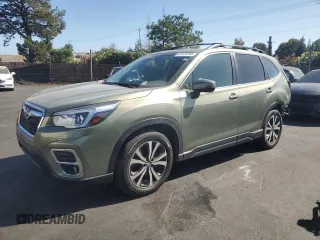 2019 Subaru Forester Limited with VIN JF2SKAUC2KH556992, listed as a Copart auction lot 61376765 with 74,420 mi miles and Salvage title. Bid and sale history available at DreamBid. Image 1.