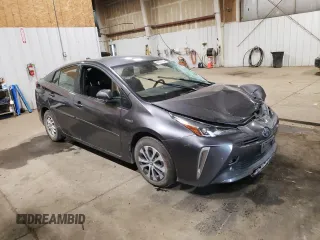 2022 Toyota Prius LE with VIN JTDL9MFU7N3035533, listed as a Copart auction lot 61877755 with Not provided miles and Salvage title. Bid and sale history available at DreamBid. Image 4.