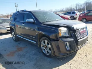 2015 GMC Terrain Denali with VIN 2GKFLUE35F6307583, listed as a IAAI auction lot 41749287 with 209,554 mi miles. Bid and sale history available at carsss.com. Image 1.
