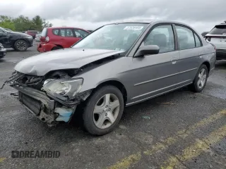 2004 Honda Civic EX z VIN 2HGES26794H578035, wystawiony jako Copart lot #57836405 z przebiegiem 141 728 mil mil oraz Szkoda całkowita • Salvage title. Historia ofert i sprzedaży dostępna na DreamBid. Obrazek 1.