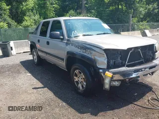 2004 Chevrolet Avalanche Z71 with VIN 3GNEK12T54G300283, listed as a IAAI auction lot 42662465 with 187,834 mi miles and . Bid and sale history available at DreamBid. Image 1.