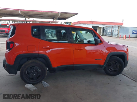 2017 Jeep Renegade Sport with VIN ZACCJAAB5HPE50670, listed as a IAAI auction lot 42192539 with 91,008 mi miles and . Bid and sale history available at DreamBid. Image 13.