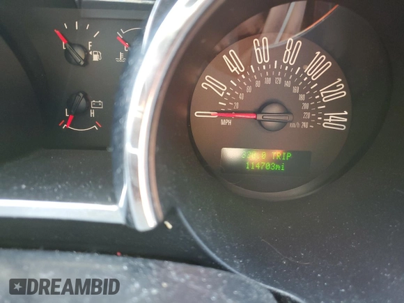 2008 Ford Mustang GT Deluxe with VIN 1ZVHT85H085191860, listed as a Copart auction lot 46396055 with 114,703 mi miles and Salvage Title. Bid and sale history available at DreamBid. Image 9.