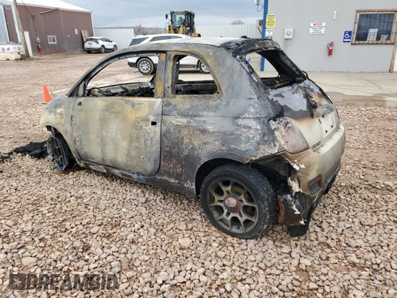 2013 FIAT 500 Sport with VIN 3C3CFFBRXDT543847, listed as a Copart auction lot 54726195 with Not provided miles and Clean title. Bid and sale history available at DreamBid. Image 2.