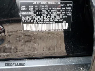 2024 Subaru Outback Limited XT z VIN 4S4BTGND6R3164171, wystawiony jako Copart lot #78801653 z przebiegiem Nie podano mil oraz Czysty tytuł • Clean title. Historia ofert i sprzedaży dostępna na DreamBid. Obrazek 12.
