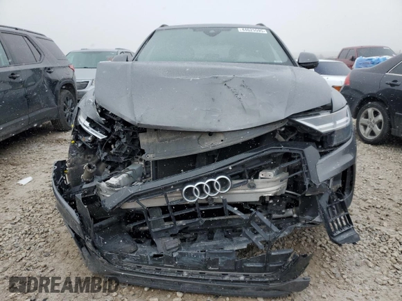 2021 Audi Q8 Premium with VIN WA1AVAF19MD004052, listed as a Copart auction lot 44625595 with 75,430 mi miles and Salvage Title. Bid and sale history available at carsss.com. Image 5.