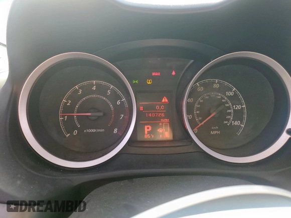 2014 Mitsubishi Lancer ES with VIN JA32U2FU5EU004837, listed as a Copart auction lot 60742635 with 140,726 mi miles and Clean title. Bid and sale history available at DreamBid. Image 9.