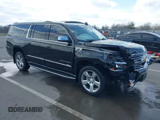 2016 Chevrolet Suburban LTZ with VIN 1GNSCJKC7GR423264, listed as a IAAI auction lot 41877239 with 115,033 mi miles and . Bid and sale history available at DreamBid. Image 1.