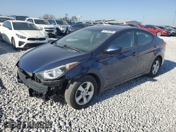 2015 Hyundai Elantra SE with VIN 5NPDH4AE7FH640276, listed as a Copart auction lot 47742295 with 158,144 mi miles and Salvage Title. Bid and sale history available at DreamBid. Image 1.