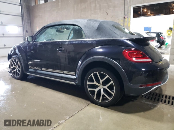 2017 Volkswagen Beetle with VIN 3VWT17AT2HM816046, listed as a Copart auction lot 77377274 with 27,948 mi miles and Salvage Title. Bid and sale history available at DreamBid. Image 2.