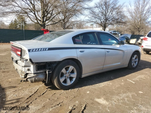 2012 Dodge Charger SE with VIN 2C3CDXBG3CH297239, listed as a Copart auction lot 43944125 with 99,379 mi miles and Salvage Title. Bid and sale history available at carsss.com. Image 3.
