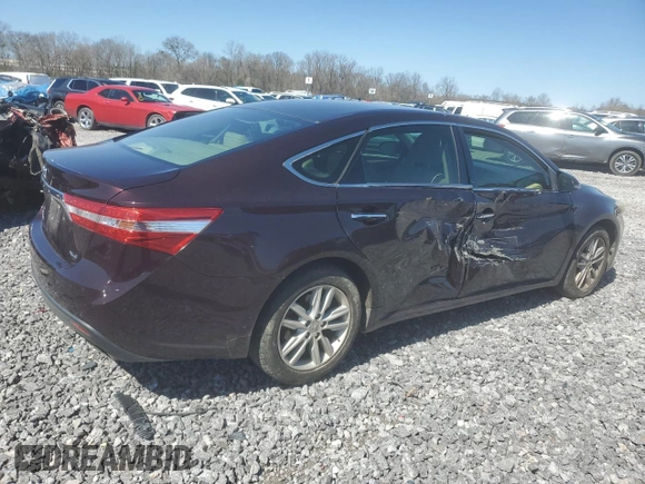 2013 Toyota Avalon XLE with VIN 4T1BK1EB0DU024134, listed as a Copart auction lot 48115155 with 169,227 mi miles and Salvage Title. Bid and sale history available at DreamBid. Image 3.