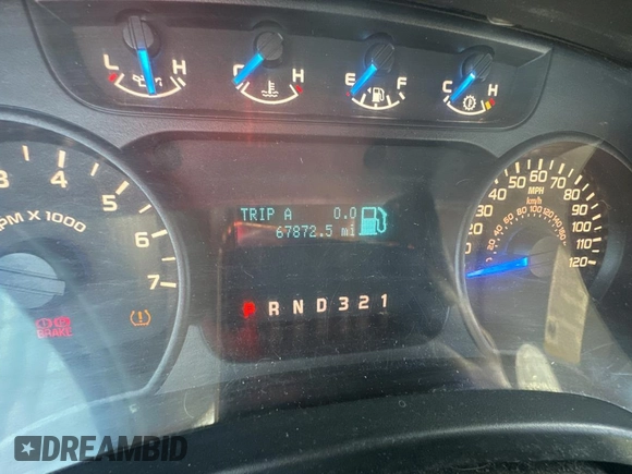 2013 Ford F-150 XL with VIN 1FTMF1CM7DFE09796, listed as a Copart auction lot 86871264 with 67,872 mi miles and Clean title. Bid and sale history available at DreamBid. Image 8.