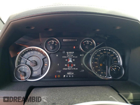 2017 Ram 2500 Power Wagon with VIN 3C6TR5EJ3HG756647, listed as a Copart auction lot 56027365 with 102,914 mi miles and Salvage title. Bid and sale history available at DreamBid. Image 9.